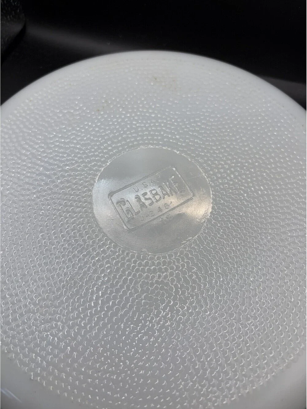 Vintage Glasbake MILK GLASS 9